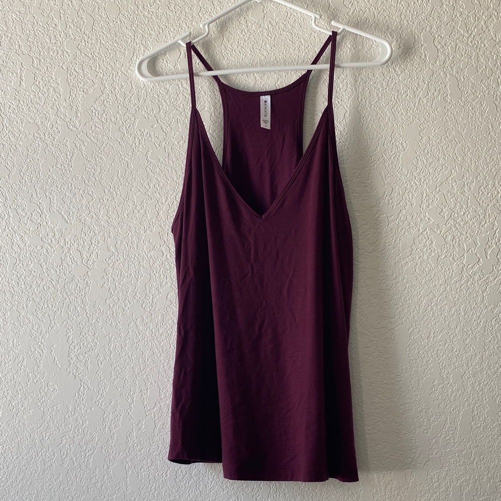 Athleta Deep Burgundy Camisole
